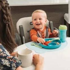 Chicco - Polly Cadeira Dobrável Economizador de Espaço, Taupe