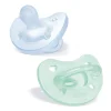 Chicco Feeding - Physioforma Orthodontic Silicone Pacifier Light Blue/Green 0-6M, 2Pk