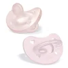 Chicco Feeding - Physioforma Orthodontic Silicone Pacifier Soft Pink 0-6M, 2Pk