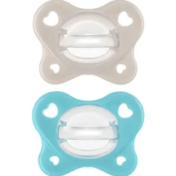 Chicco Feeding - Physioforma Dual Soft Pacifier Grey/Ultramarine 6-16M, 2Pk