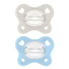 Chicco Feeding - Physioforma Dual Soft Pacifier Pearl/Sky 2-6M, 2Pk