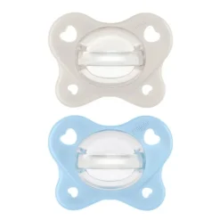 Chicco Feeding - Physioforma Dual Soft Pacifier Pearl/Sky 2-6M, 2Pk