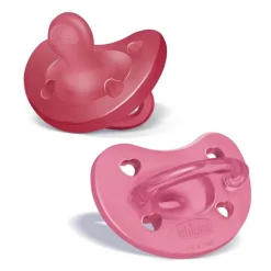 Chicco Feeding - Physioforma Orthodontic Silicone Pacifier Dark Pink 16-24M, 2Pk