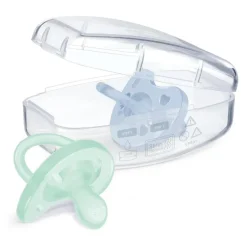 Chicco Feeding - Physioforma Orthodontic Silicone Pacifier Light Blue/Green 0-6M, 2Pk