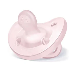 Chicco Feeding - Physioforma Orthodontic Silicone Pacifier Soft Pink 0-6M, 2Pk