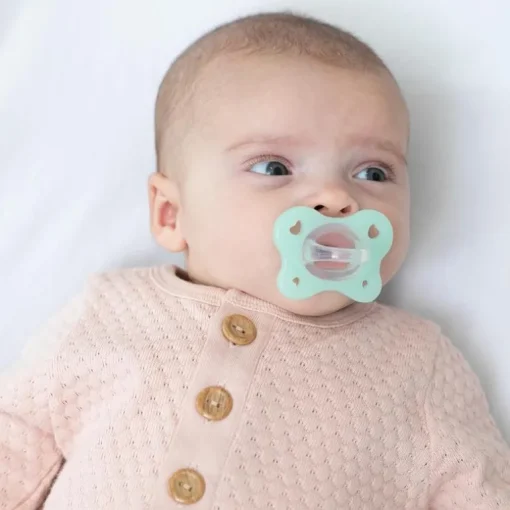Chicco Feeding - Physioforma Dual Soft Pacifier Seafoam 0-2M, 2Pk