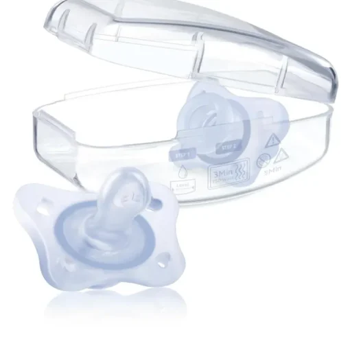 Chicco Feeding - Physioforma Mini Orthodontic Pacifier 0-2M 2Pk, Blue