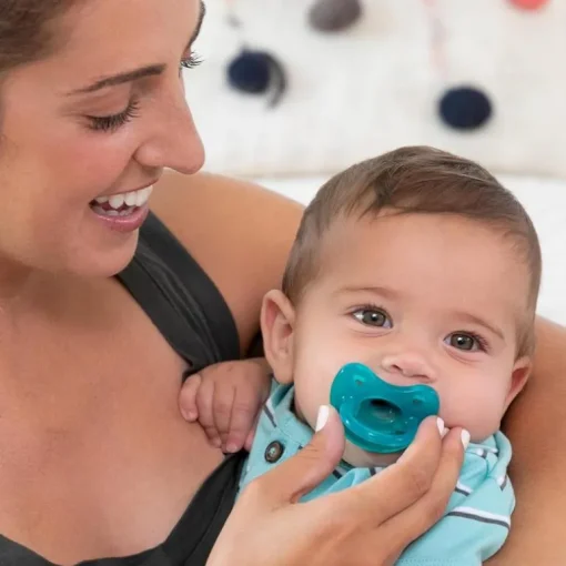 Chicco Feeding - Physioforma Orthodontic Silicone Pacifier Blue/Green 6-16M, 2Pk