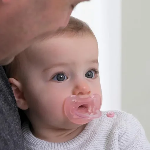 Chicco Feeding - Physioforma Orthodontic Silicone Pacifier Soft Pink 0-6M, 2Pk