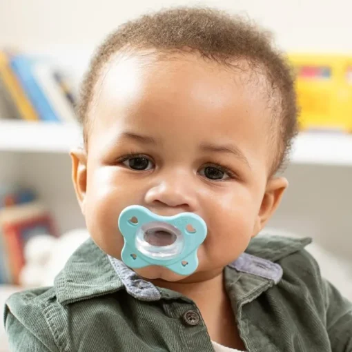 Chicco Feeding - Physioforma Dual Soft Pacifier Grey/Ultramarine 6-16M, 2Pk