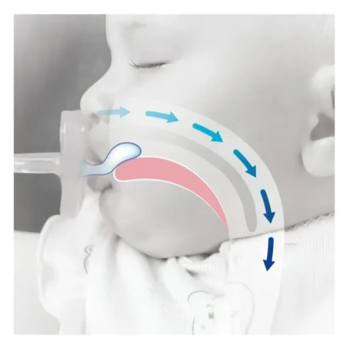 Chicco Feeding - Physioforma Dual Soft Pacifier Pearl/Sky 2-6M, 2Pk