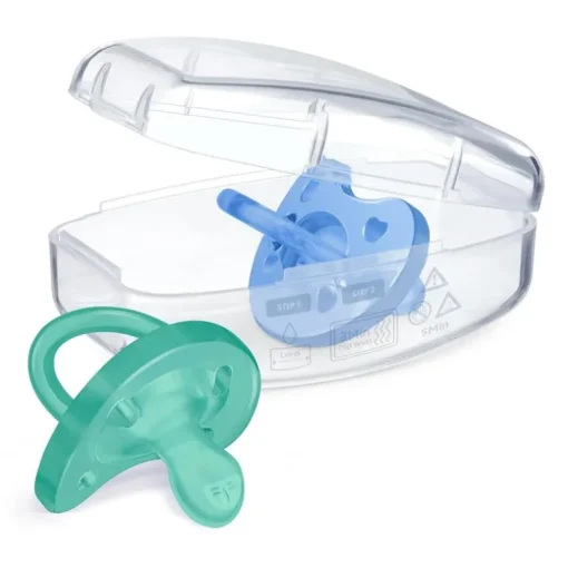Chicco Feeding - Physioforma Orthodontic Silicone Pacifier Blue/Green 6-16M, 2Pk