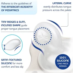 Chicco Feeding - Physioforma Dual Soft Pacifier Pearl/Ballet Slipper 2-6M, 2Pk