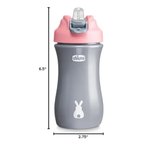 Chicco Feeding - Soft Spout Tumbler 12Oz. 18M+, Pink
