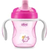 Chicco Feeding Bico Semi-Soft Trainer Sippy Cup 6M+ | Rosa