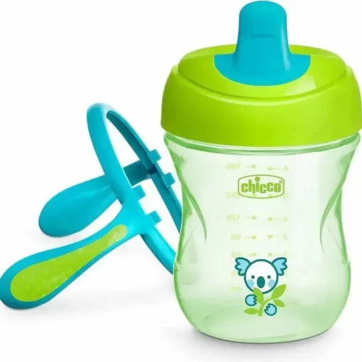Chicco Feeding Bico Semi-Soft Trainer Sippy Cup 6M+ | Verde