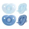 Chupeta Avent - 2Pk Soothie Heart, 3/18M, Azul