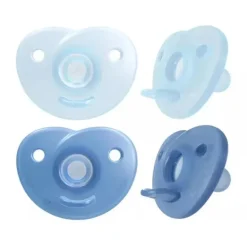 Chupeta Avent - 2Pk Soothie Heart, 0/3M, Azul