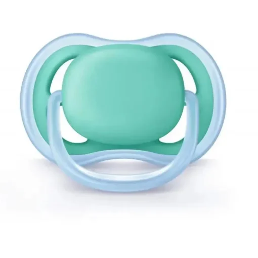 Chupeta Avent - 2Pk Ultra Air, 6/18M, Azul/Verde