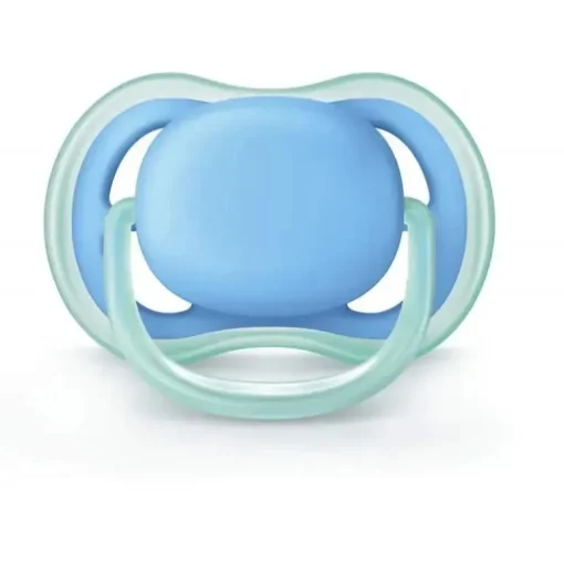 Chupeta Avent - 2Pk Ultra Air, 6/18M, Azul/Verde