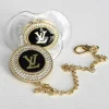 Chupeta Bling Swarovski Cristal Louis Vuitton Inspirada na Moda Glam