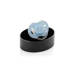 Chupeta Bling Swarovski Crystal - Azul Claro (0-6M)