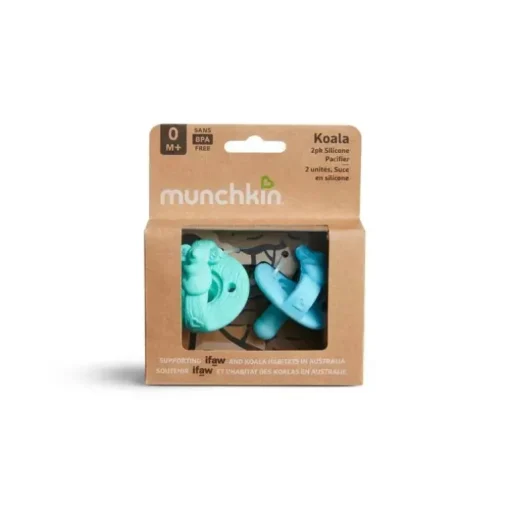 Chupeta de silicone Munchkin Koala Wildlove - 2Pk