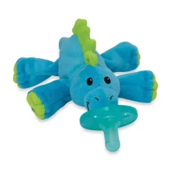 Chupeta infantil Wubbanub, bebê Dino