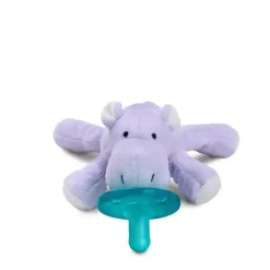 Chupeta infantil Wubbanub, bebê hipopótamo