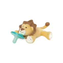 Chupeta infantil Wubbanub bebê leão, marrom