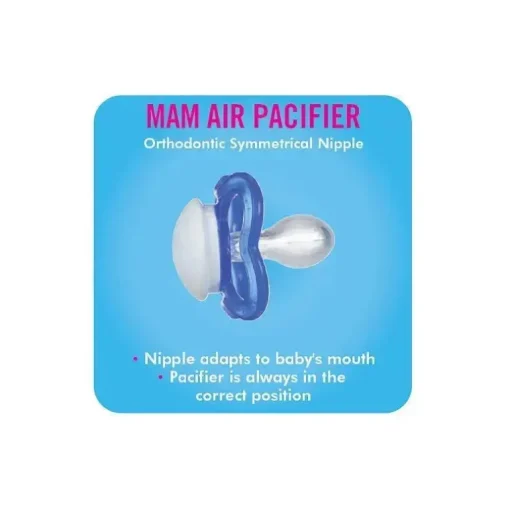 Chupeta Mam Air 6M+ Tartaruga e Frango Sortido