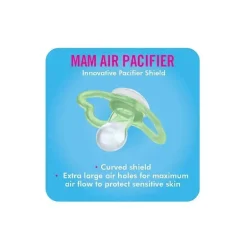 Chupeta Mam Air 6M+ Tartaruga e Frango Sortido