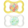 Chupeta Mam Air Night 6+ Meses Unissex, Cores Podem Variar