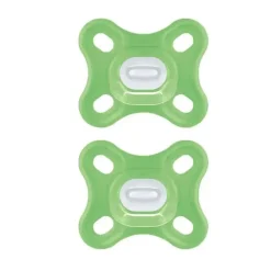 Chupeta Mam Comfort Green 2Pk, recém-nascido