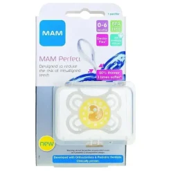 Chupeta Mam Dento-Flex Perfect Unissex 0-6M