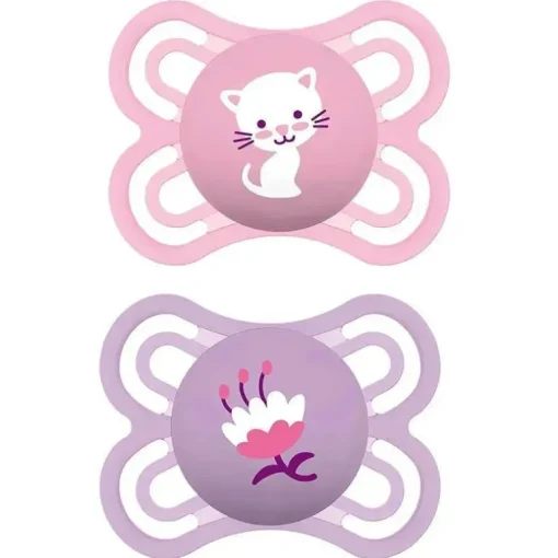 Chupeta MAM Perfect 0-6 Meses 2pk- Cores e Estilos Podem Variar e