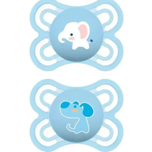 Chupeta MAM Perfect 0-6 Meses 2pk- Cores e Estilos Podem Variar e