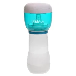 Chupeta portátil Bbluv Uvi 4 em 1 e esterilizador ultravioleta para mamilos, branco/água