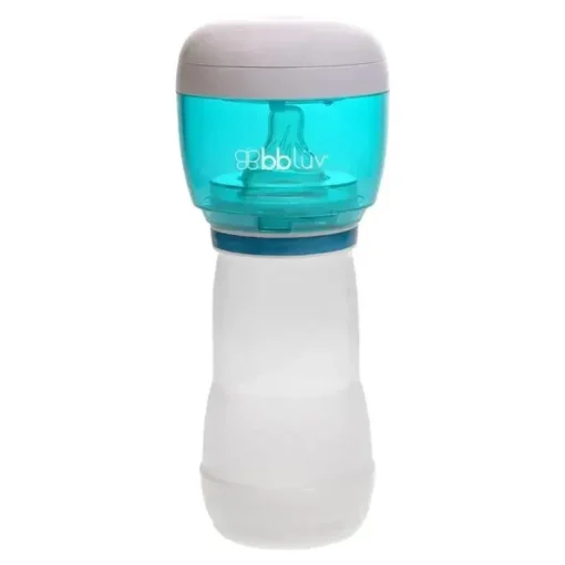 Chupeta portátil Bbluv Uvi 4 em 1 e esterilizador ultravioleta para mamilos, branco/água