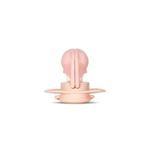 Chupeta Razbaby - Keep It Kleen 2Pk, rosa claro e biscoitos e creme