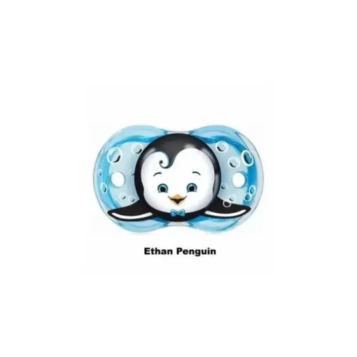 Chupeta RaZbaby Keep-it-Kleen, 0-36 meses, cores podem variar, pacote de 1