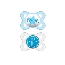 Chupetas Attitude Mam Boys, 0-6M (os estilos podem variar)