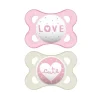 Chupetas Attitude Mam Girls, 0-6M