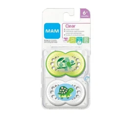 Chupetas de cristal unissex Mam, 6M+