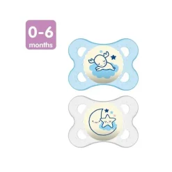 Chupetas noturnas Mam Boys, 0-6M