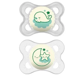 Chupetas noturnas unissex Mam, 0-6M