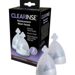 CLEARinse - cabeças de lavagem de reposição para aspirador nasal elétrico 2Pk