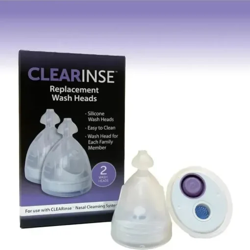 CLEARinse - cabeças de lavagem de reposição para aspirador nasal elétrico 2Pk
