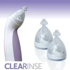 CLEARinse - cabeças de lavagem de reposição para aspirador nasal elétrico 2Pk