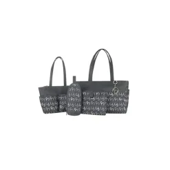 Clevamama - Bolsa de Fraldas Nicole Tote, Asfalto